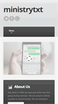 Mobile Screenshot of ministrytxt.com